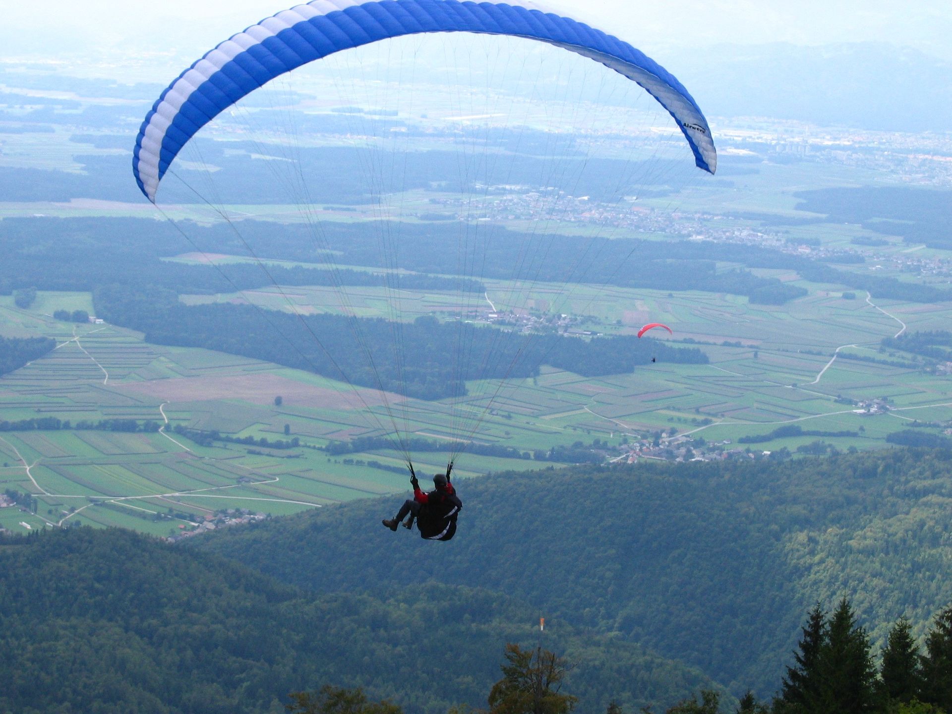 Tandem paraglider flights Slovenia - Krvavec | Nomad2000