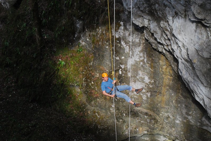 Abseiling 