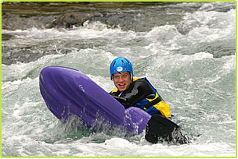 Riverboarding Slovenia on Sava river