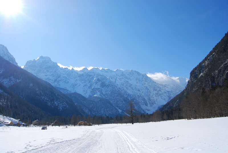 Winter holidays Slovenia - snowshoeing