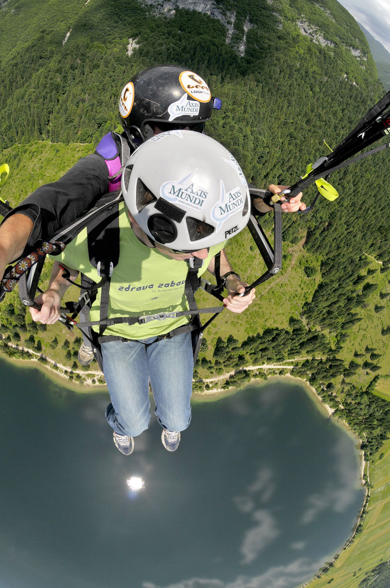 Tandem paragliding Vogel Bohinj